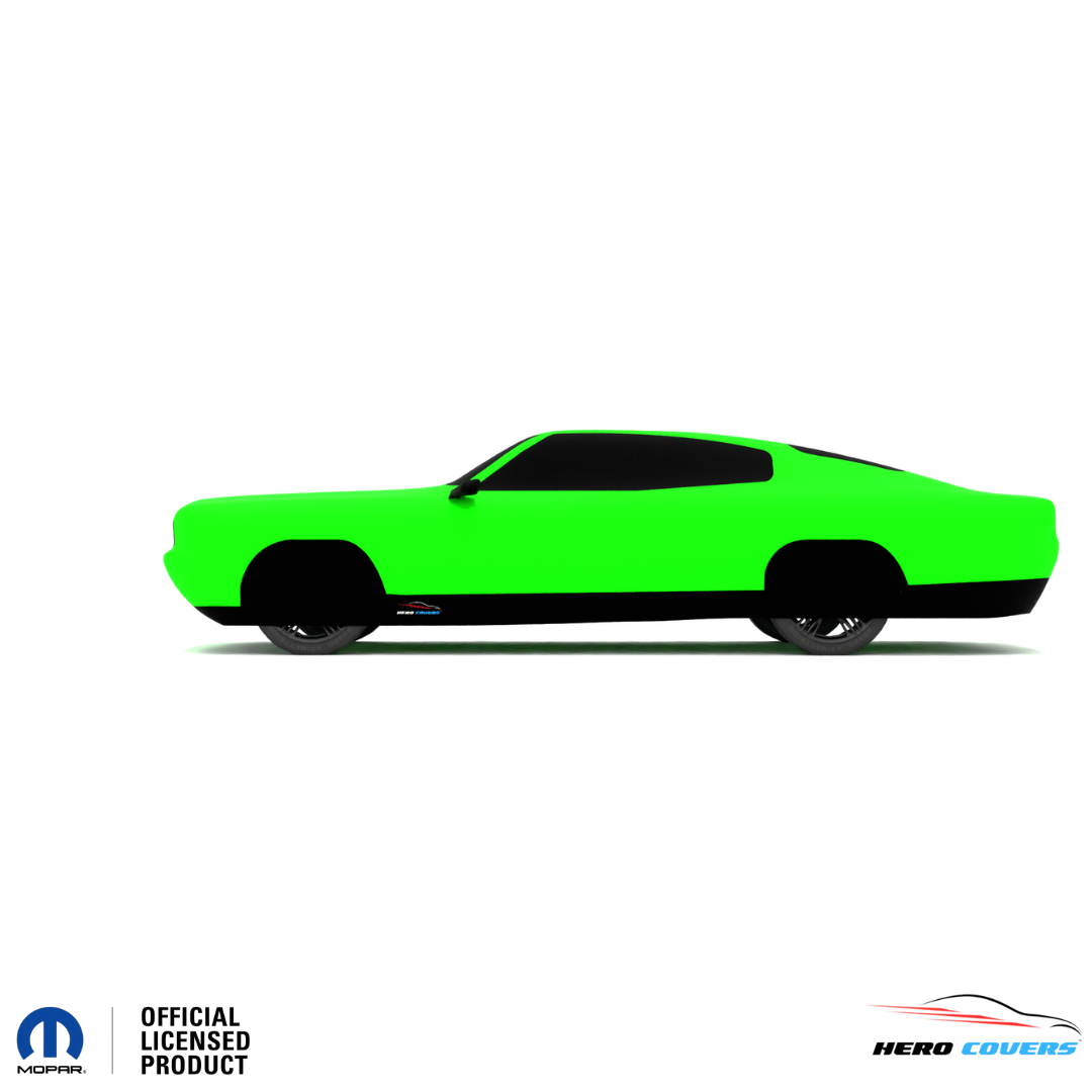 Dodge Charger 3rd Gen (1971–1974) Car Cover: Indoor & Outdoor Use - HeroCovers