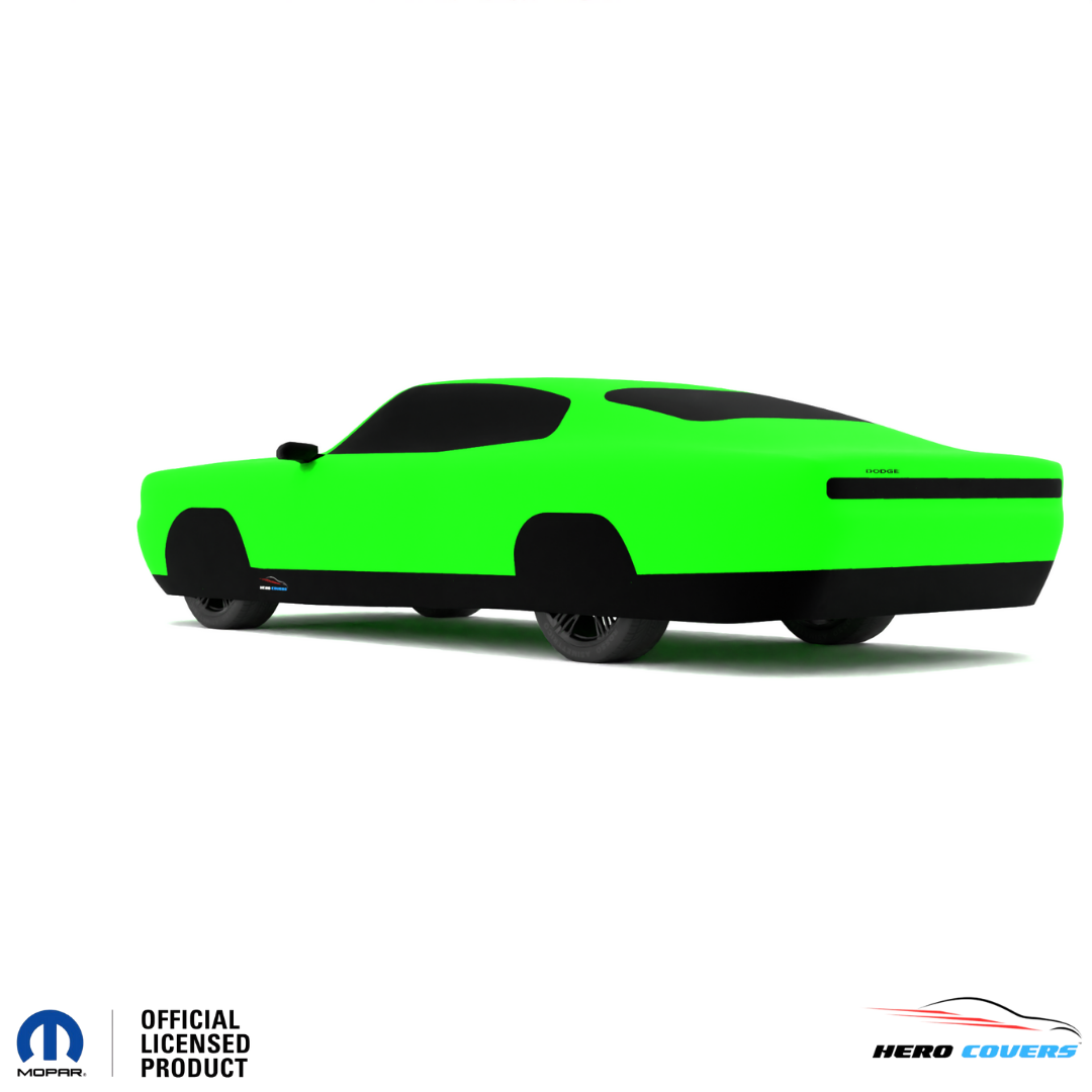 Dodge Charger 3rd Gen (1971–1974) Car Cover: Indoor & Outdoor Use - HeroCovers