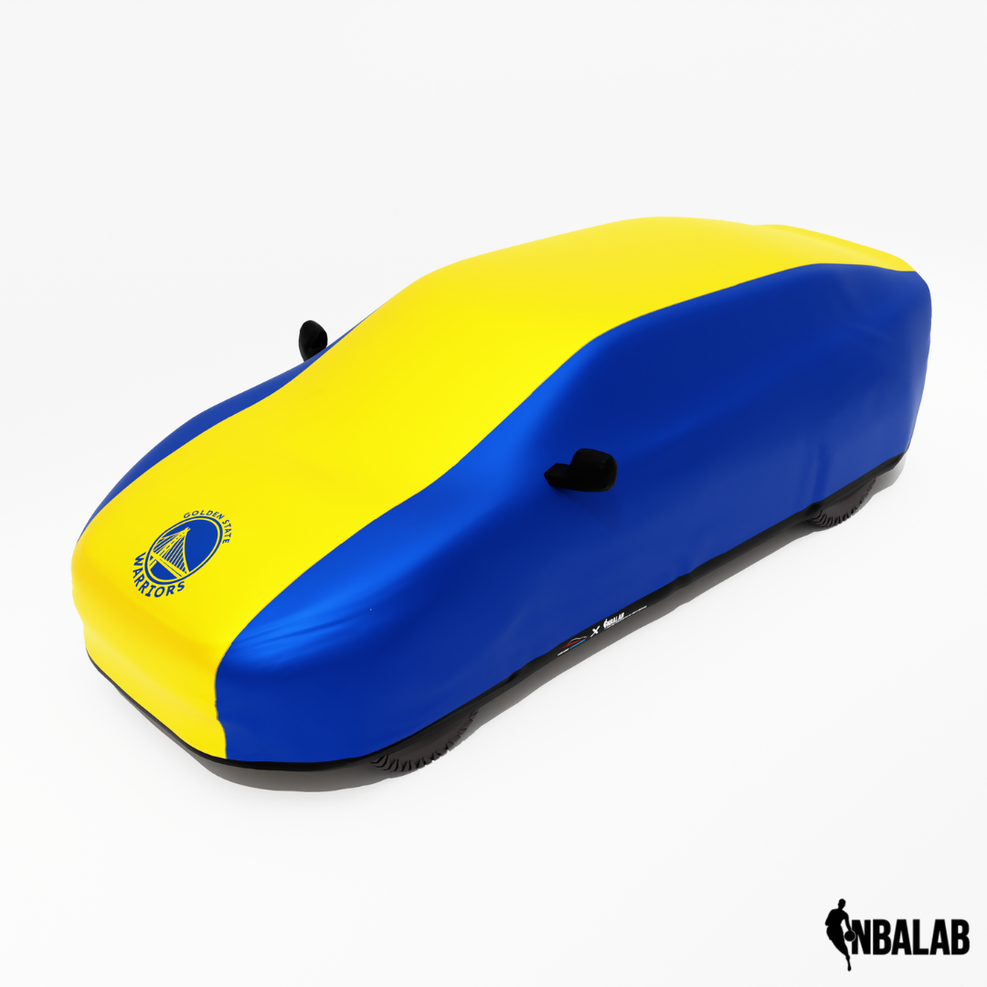 Officially Licensed Warriors 2 Tone Car Covers – Indoor & Outdoor | NBA Protection | HeroCovers