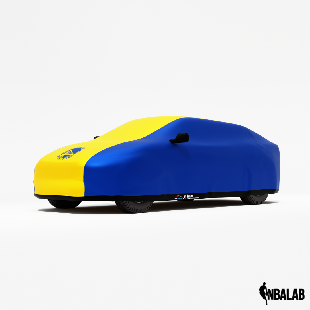 Officially Licensed Warriors 2 Tone Car Covers – Indoor & Outdoor | NBA Protection | HeroCovers