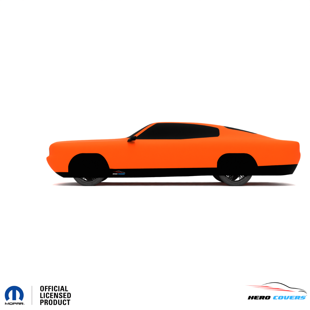 Dodge Charger 3rd Gen (1971–1974) Car Cover: Indoor & Outdoor Use - HeroCovers