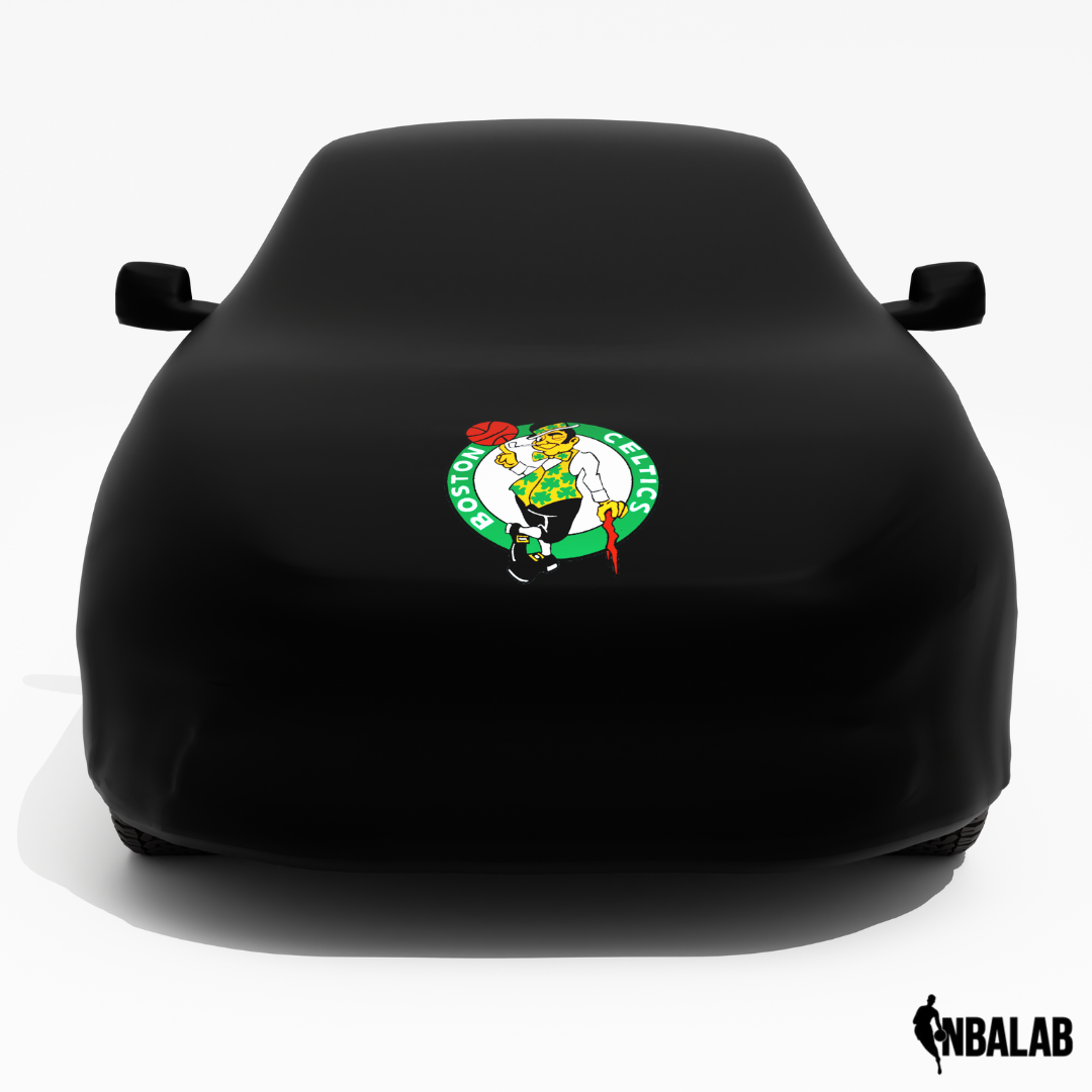 Officially Licensed Boston Celtics Black Car Covers – Indoor & Outdoor | NBA Protection | HeroCovers