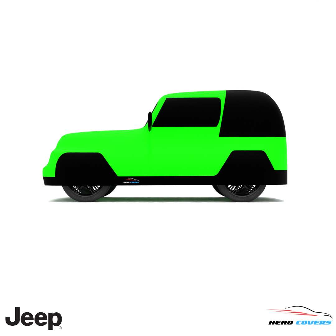 Jeep Wrangler 1996 Car Cover: Indoor & Outdoor Use - HeroCovers