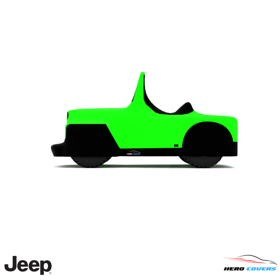 Jeep JS Series 1950 Car Cover: Indoor & Outdoor Use - HeroCovers