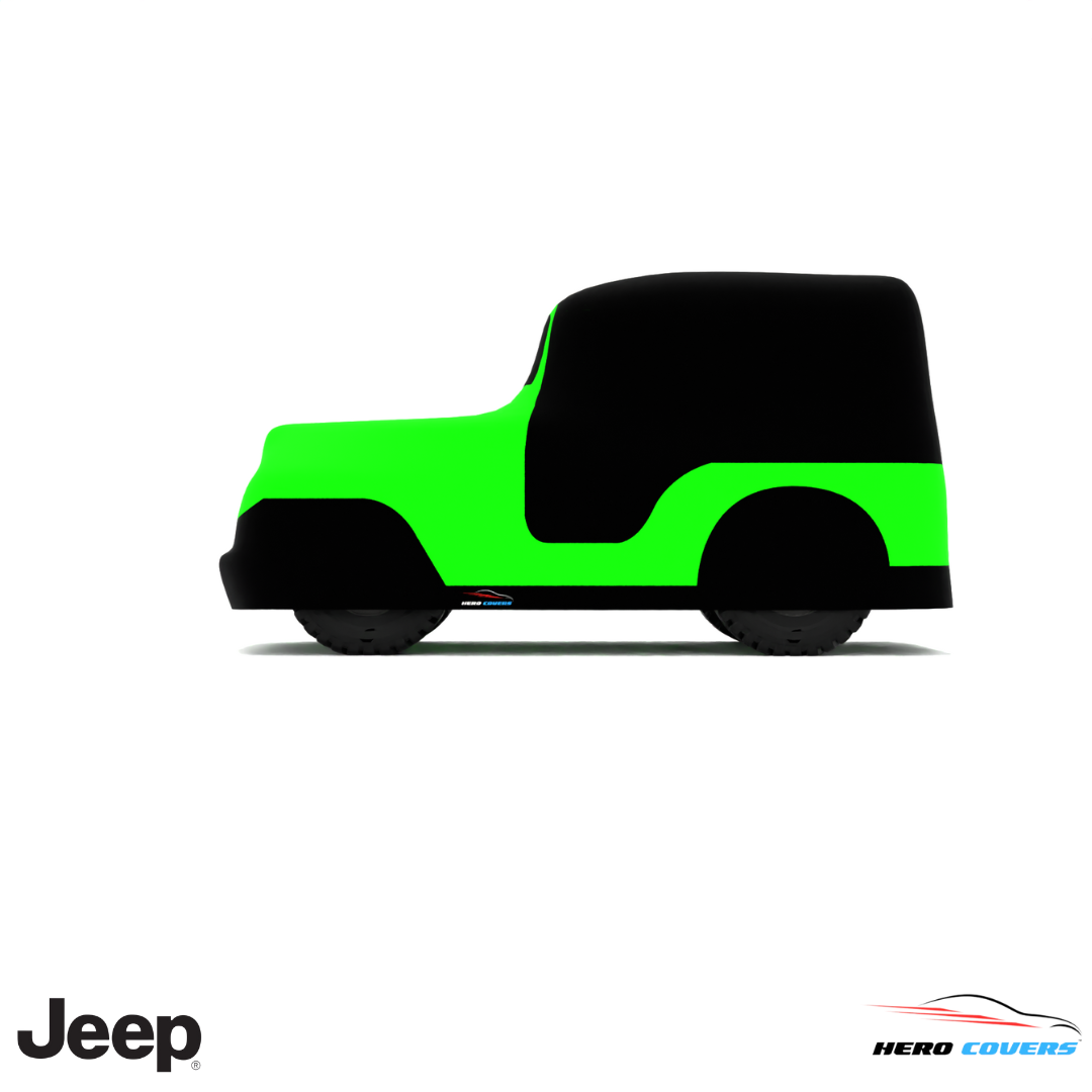 Jeep JS Series 1953 Car Cover: Indoor & Outdoor Use - HeroCovers