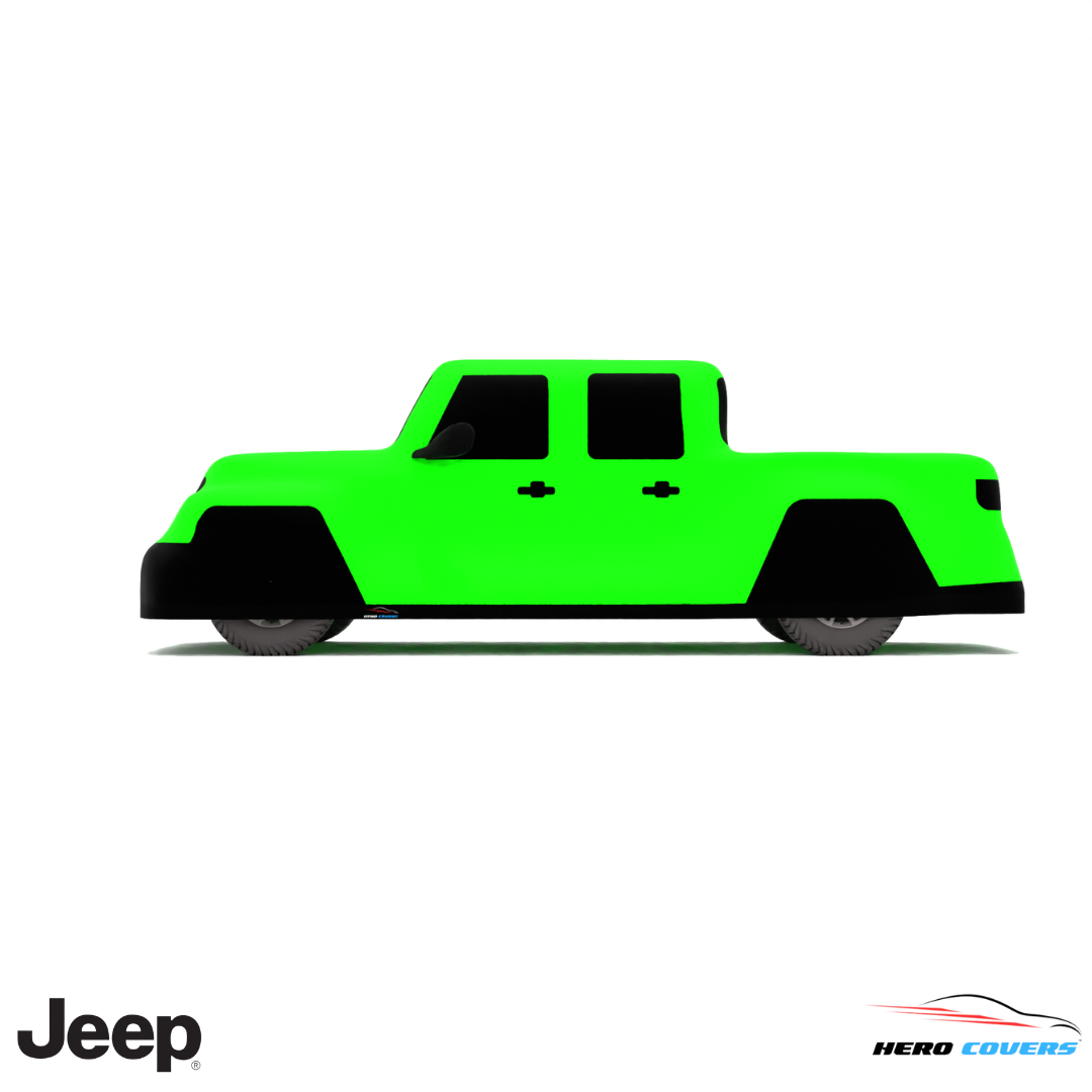 Jeep Gladiator 2020 Car Cover: Indoor & Outdoor Use - HeroCovers