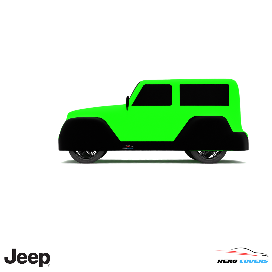 Jeep Wrangler 2007 Car Cover: Indoor & Outdoor Use - HeroCovers