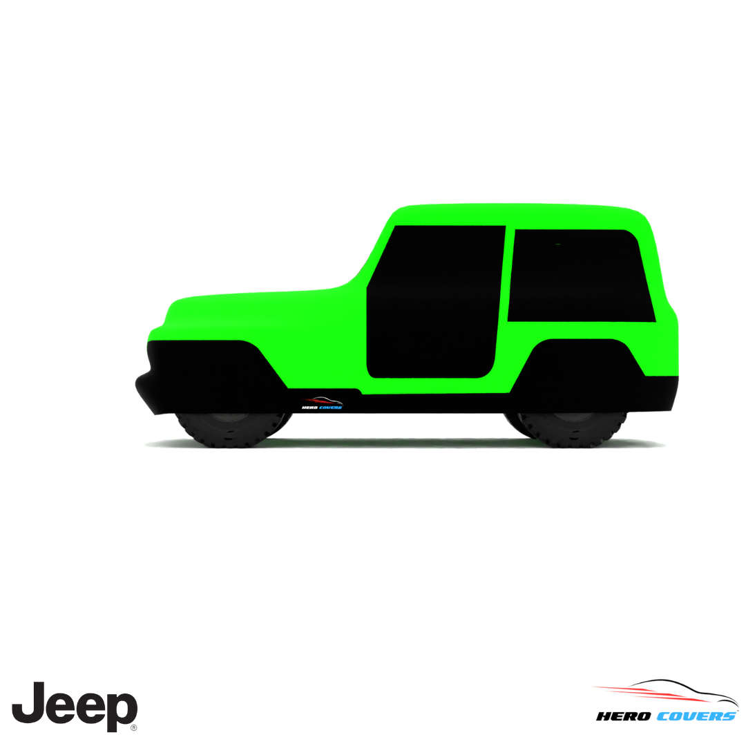 Jeep JS Series 1970 Car Cover: Indoor & Outdoor Use - HeroCovers