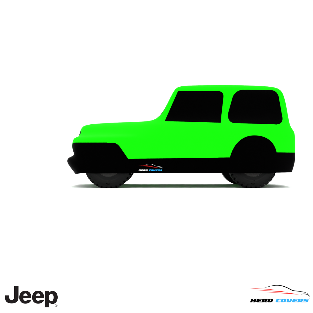 Jeep JS Series 1976 Car Cover: Indoor & Outdoor Use - HeroCovers