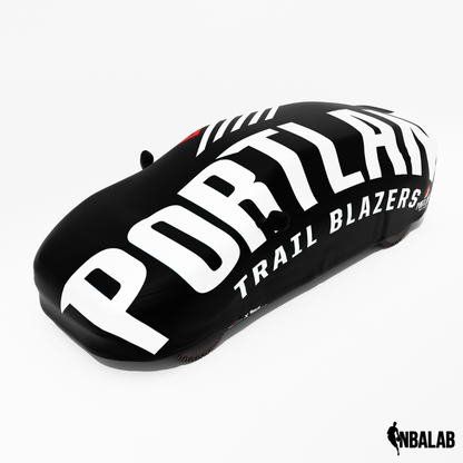 Officially Licensed Portland Trail Cover Stretch Logo – Indoor & Outdoor | NBA Protection | HeroCovers