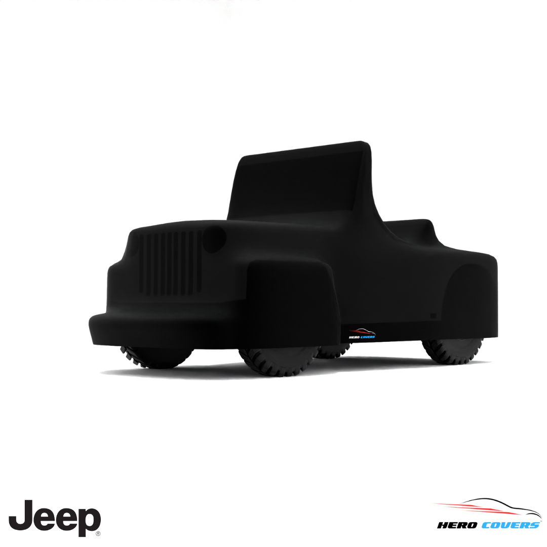 Jeep JS Series 1950 Car Cover: Indoor & Outdoor Use - HeroCovers