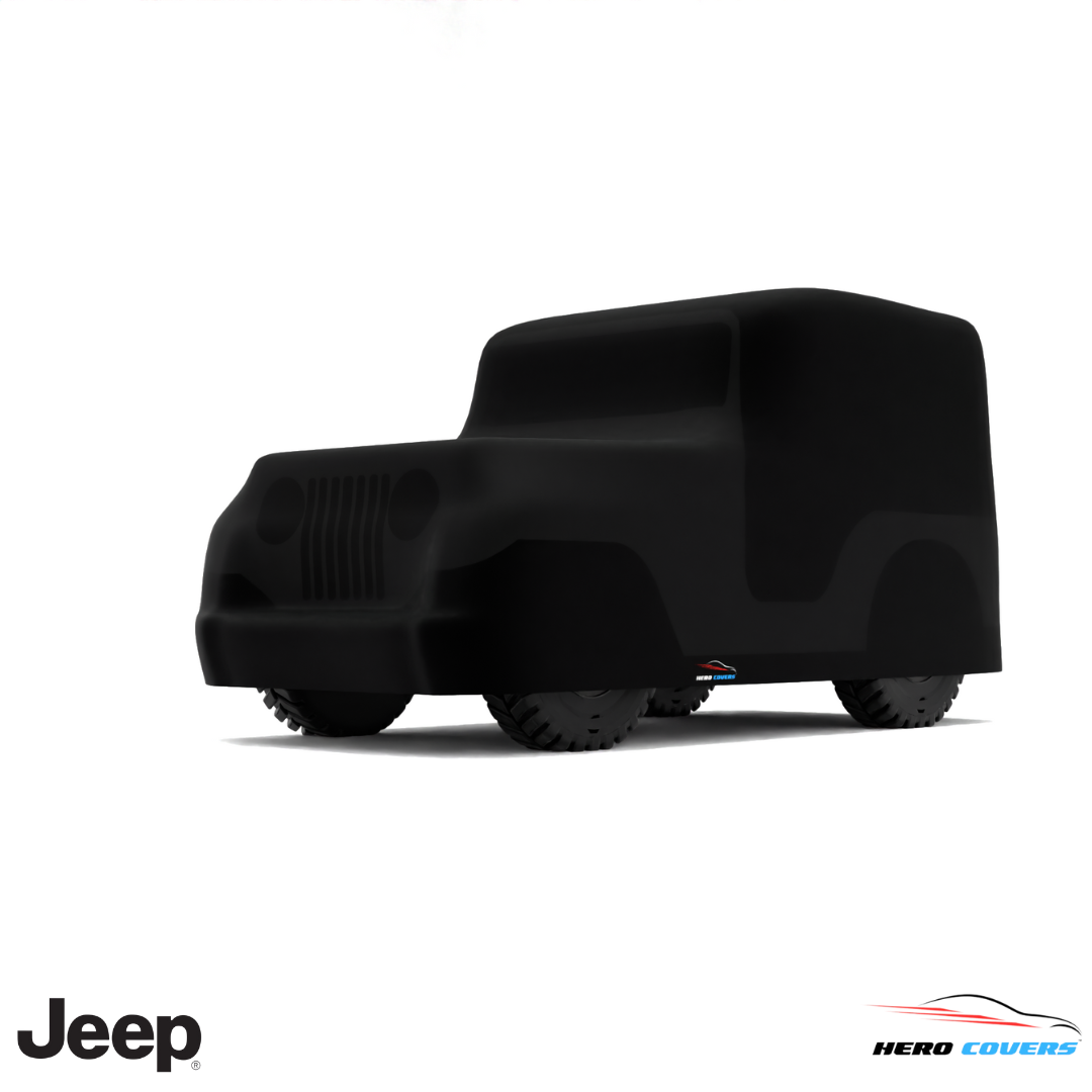 Jeep JS Series 1953 Car Cover: Indoor & Outdoor Use - HeroCovers