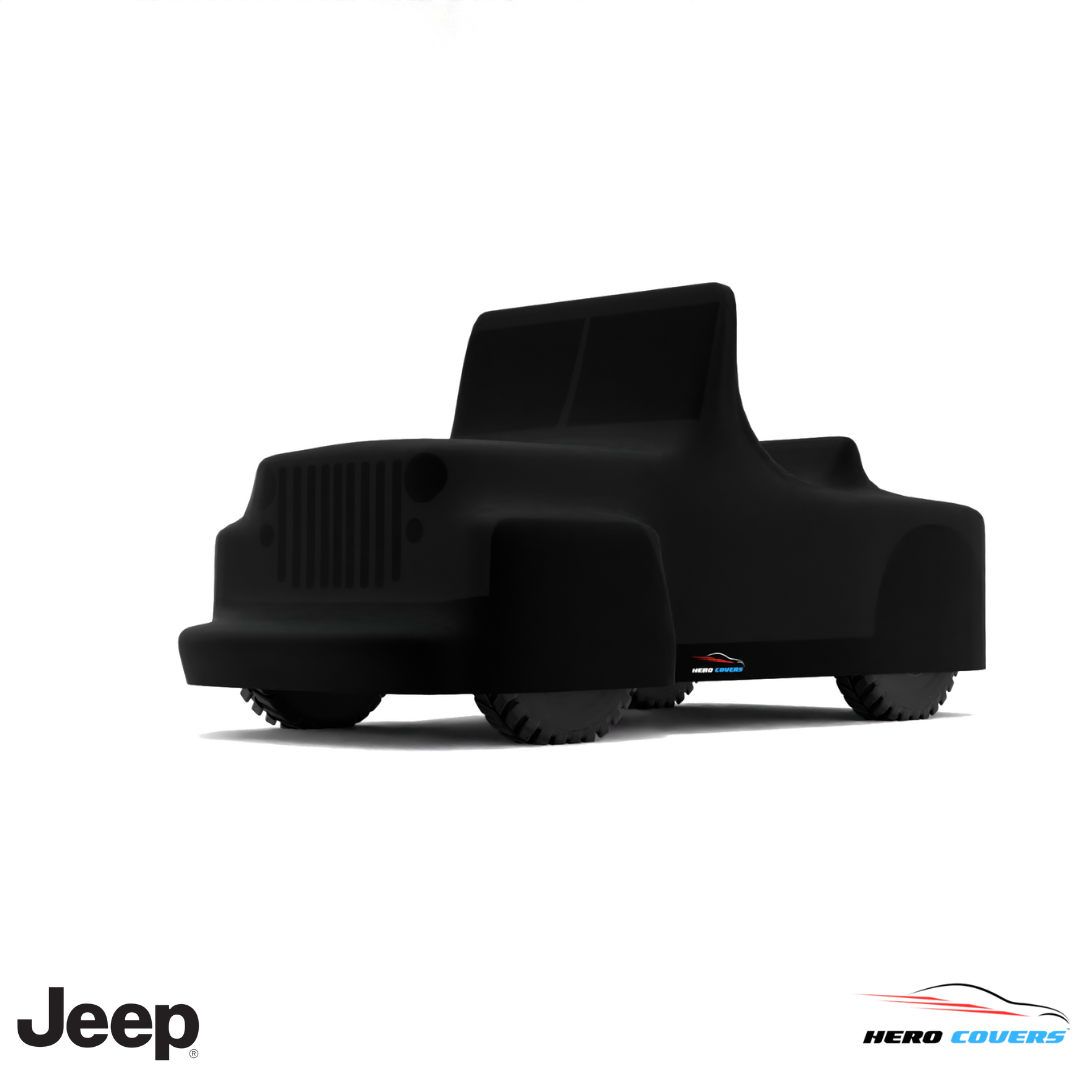 Jeep JS Series 1945 Car Cover: Indoor & Outdoor Use - HeroCovers