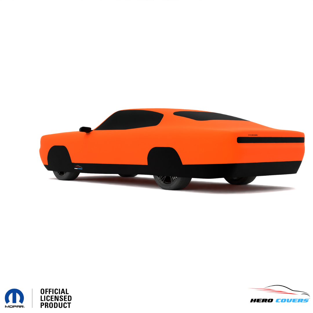 Dodge Charger 3rd Gen (1971–1974) Car Cover: Indoor & Outdoor Use - HeroCovers