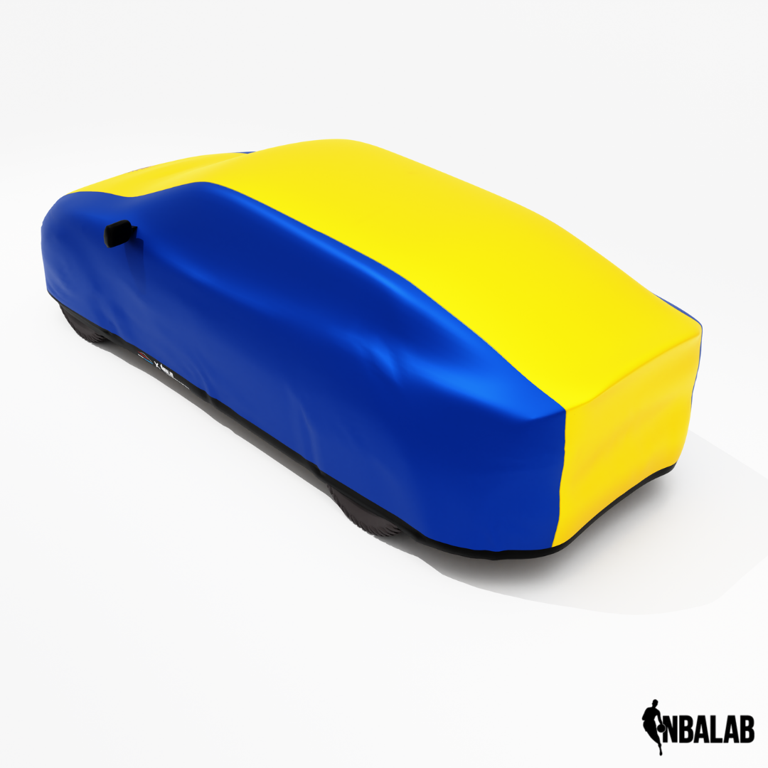 Officially Licensed Warriors 2 Tone Car Covers – Indoor & Outdoor | NBA Protection | HeroCovers