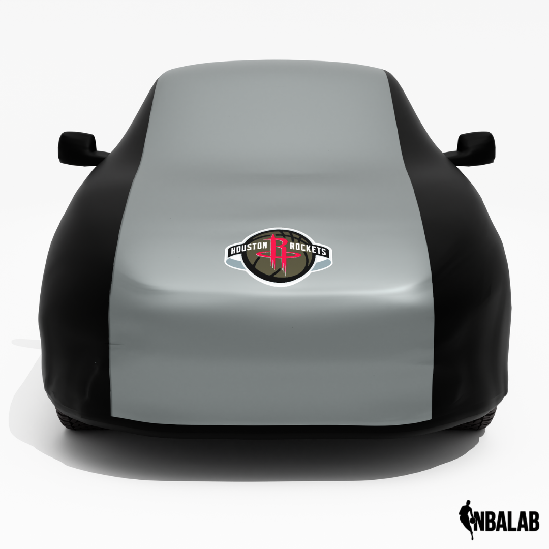 Officially Licensed Houston Rockets 2 Tone Car Covers – Indoor & Outdoor | NBA Protection | HeroCovers