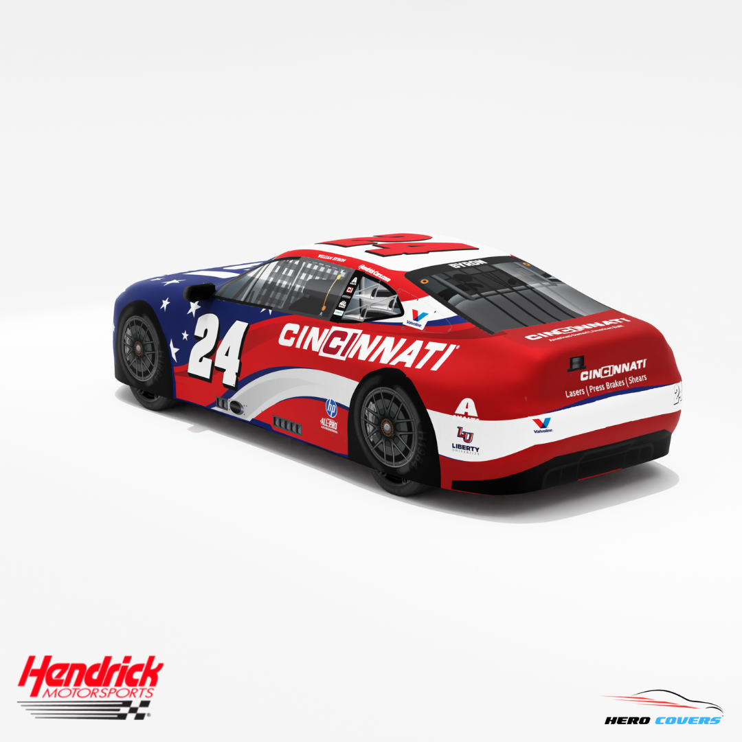 Officially Licensed Hendrick Motorsports Cincinnati NEW Car Cover – Precision Fit & Ultimate Protection | HeroCovers