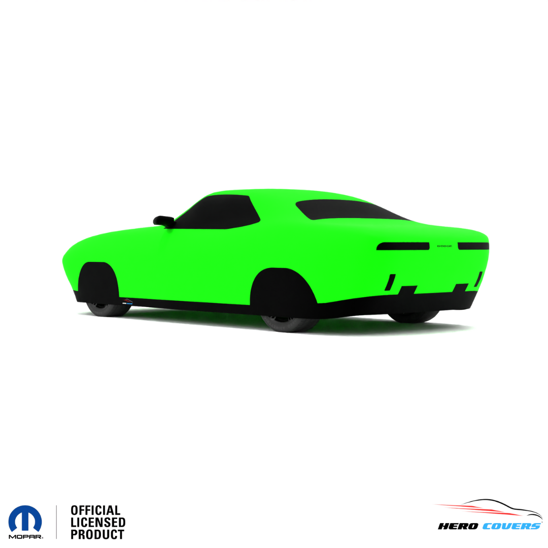 Dodge Challenger 1st Gen (1970–1974) Car Cover: Indoor & Outdoor Use - HeroCovers