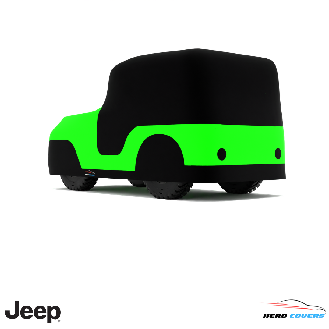 Jeep JS Series 1953 Car Cover: Indoor & Outdoor Use - HeroCovers