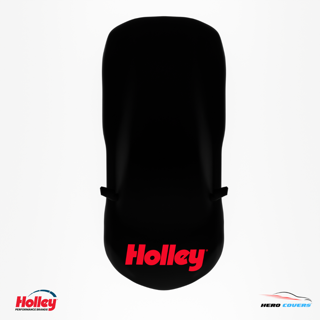 Holley Performance Brands Holley Red Logo Car Covers | Officially Licensed by HeroCovers