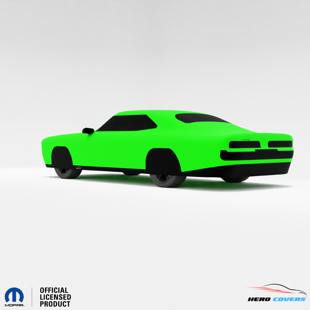 Dodge Charger 1st Gen (1966–1967) Car Cover: Indoor & Outdoor Use - HeroCovers