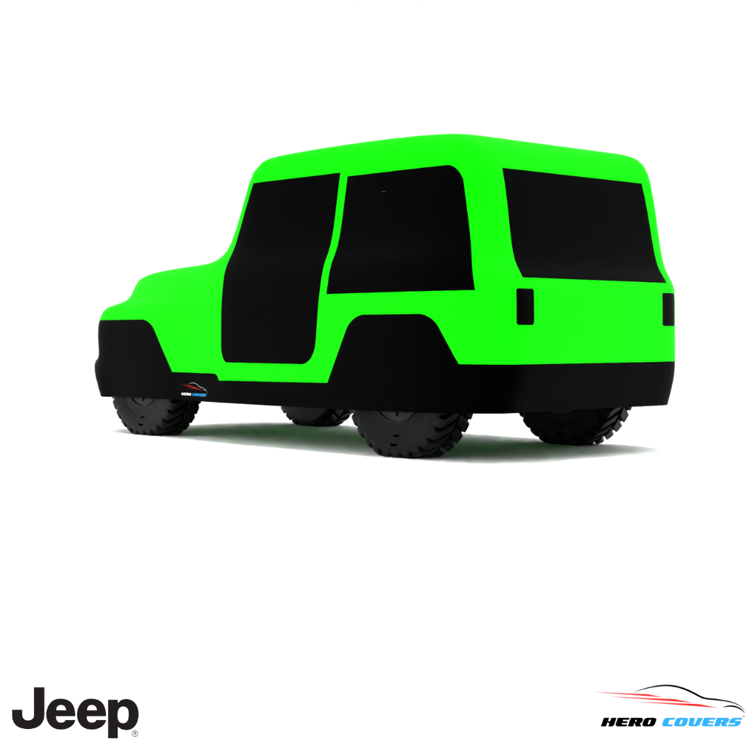 Jeep JS Series 1970 Car Cover: Indoor & Outdoor Use - HeroCovers