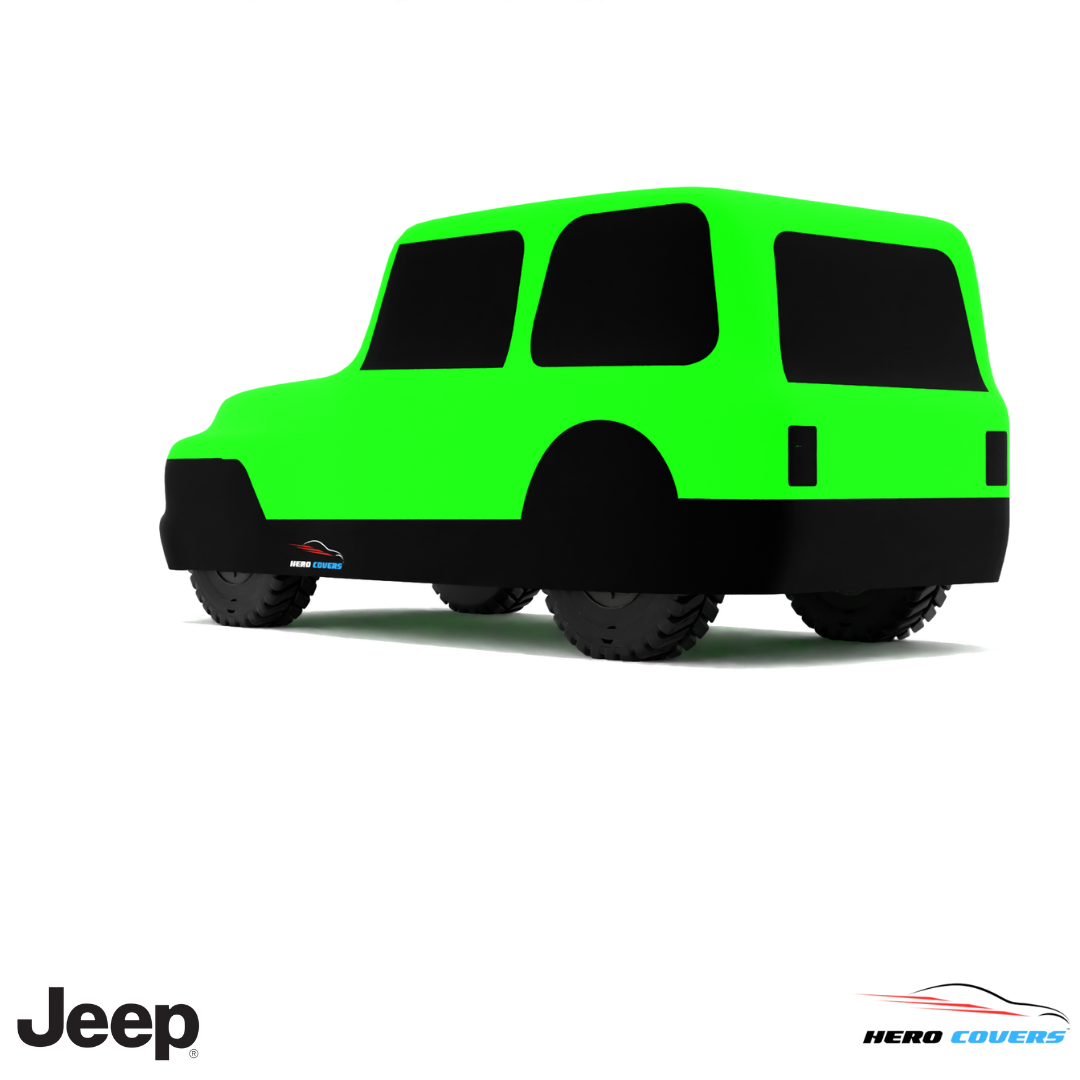 Jeep JS Series 1976 Car Cover: Indoor & Outdoor Use - HeroCovers