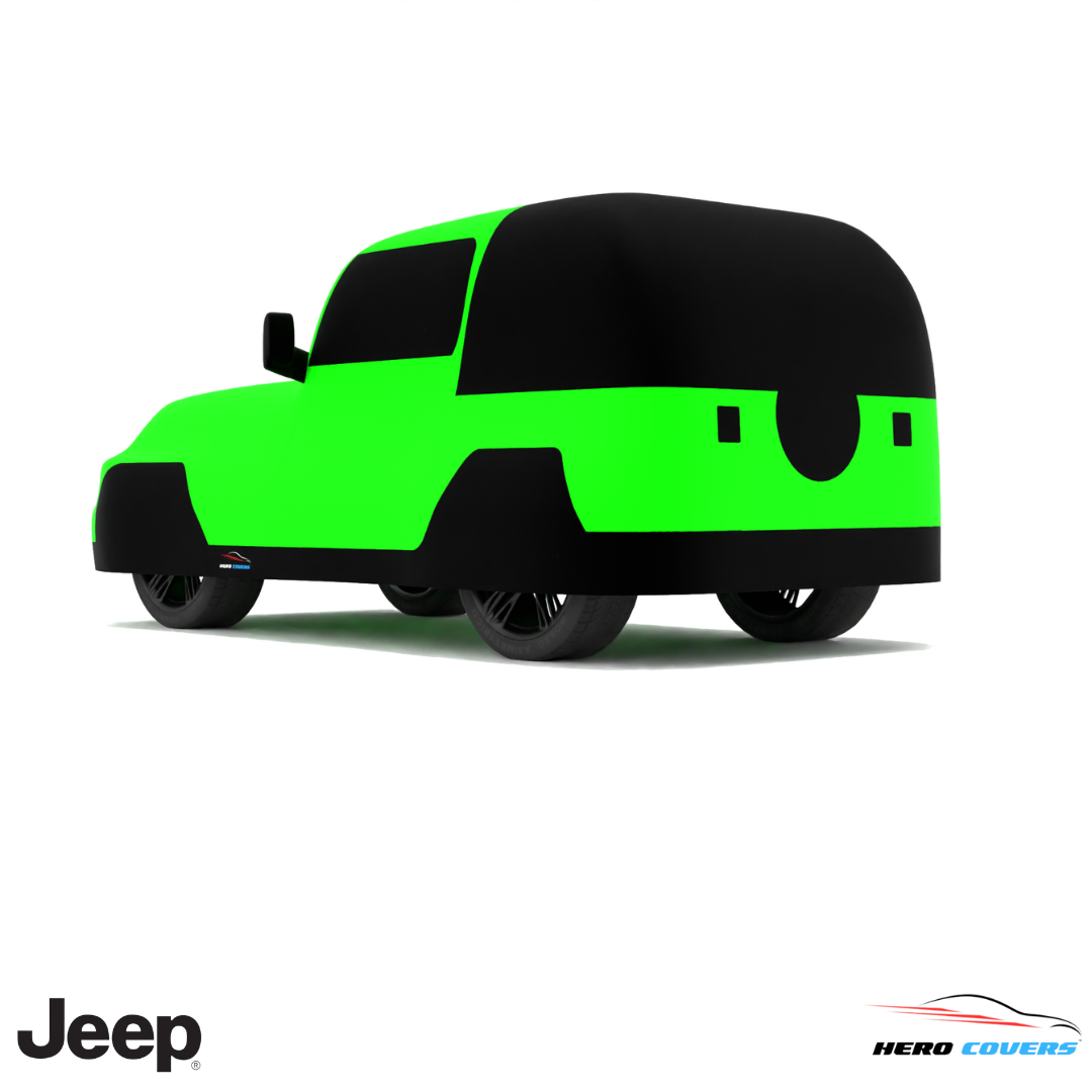 Jeep Wrangler 1996 Car Cover: Indoor & Outdoor Use - HeroCovers