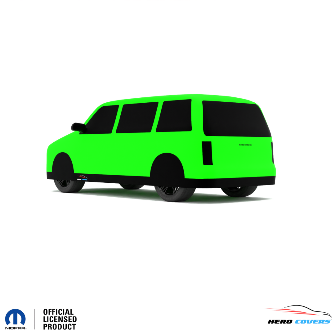 Dodge Caravan 1st Gen (1984–1990) Car Cover: Indoor & Outdoor Use - HeroCovers