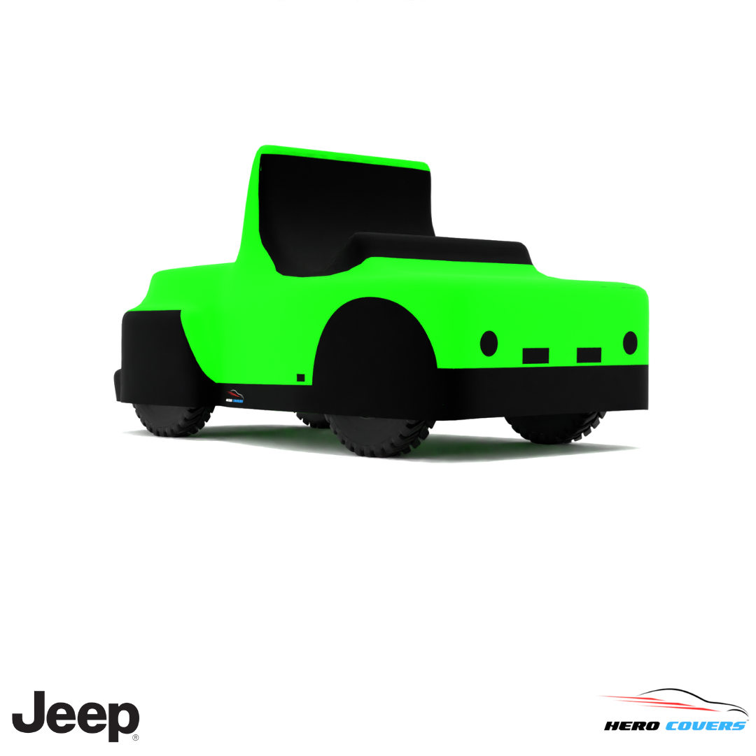 Jeep JS Series 1950 Car Cover: Indoor & Outdoor Use - HeroCovers