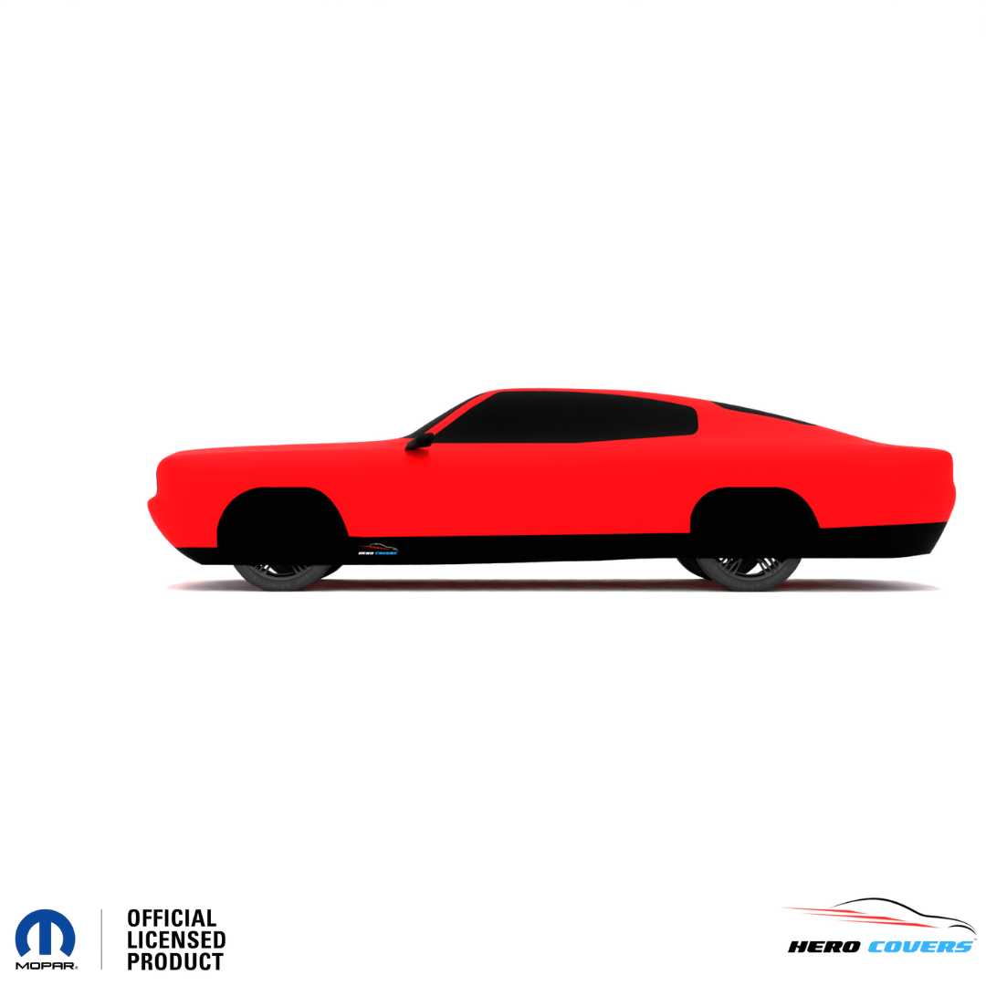 Dodge Charger 3rd Gen (1971–1974) Car Cover: Indoor & Outdoor Use - HeroCovers