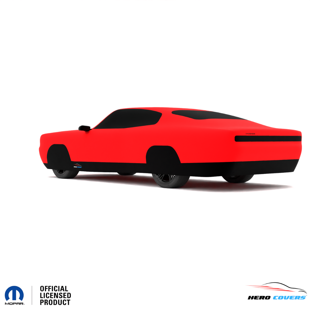Dodge Charger 3rd Gen (1971–1974) Car Cover: Indoor & Outdoor Use - HeroCovers