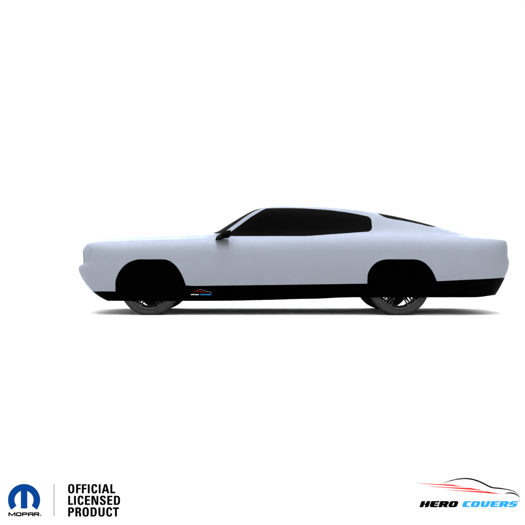 Dodge Charger 3rd Gen (1971–1974) Car Cover: Indoor & Outdoor Use - HeroCovers