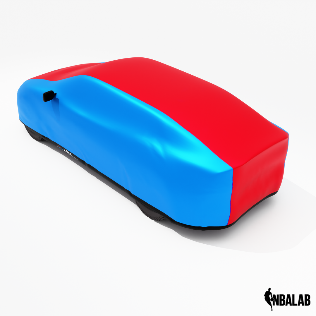 Officially Licensed Los Angeles Clippers 2 Tone Car Covers – Indoor & Outdoor | NBA Protection | HeroCovers