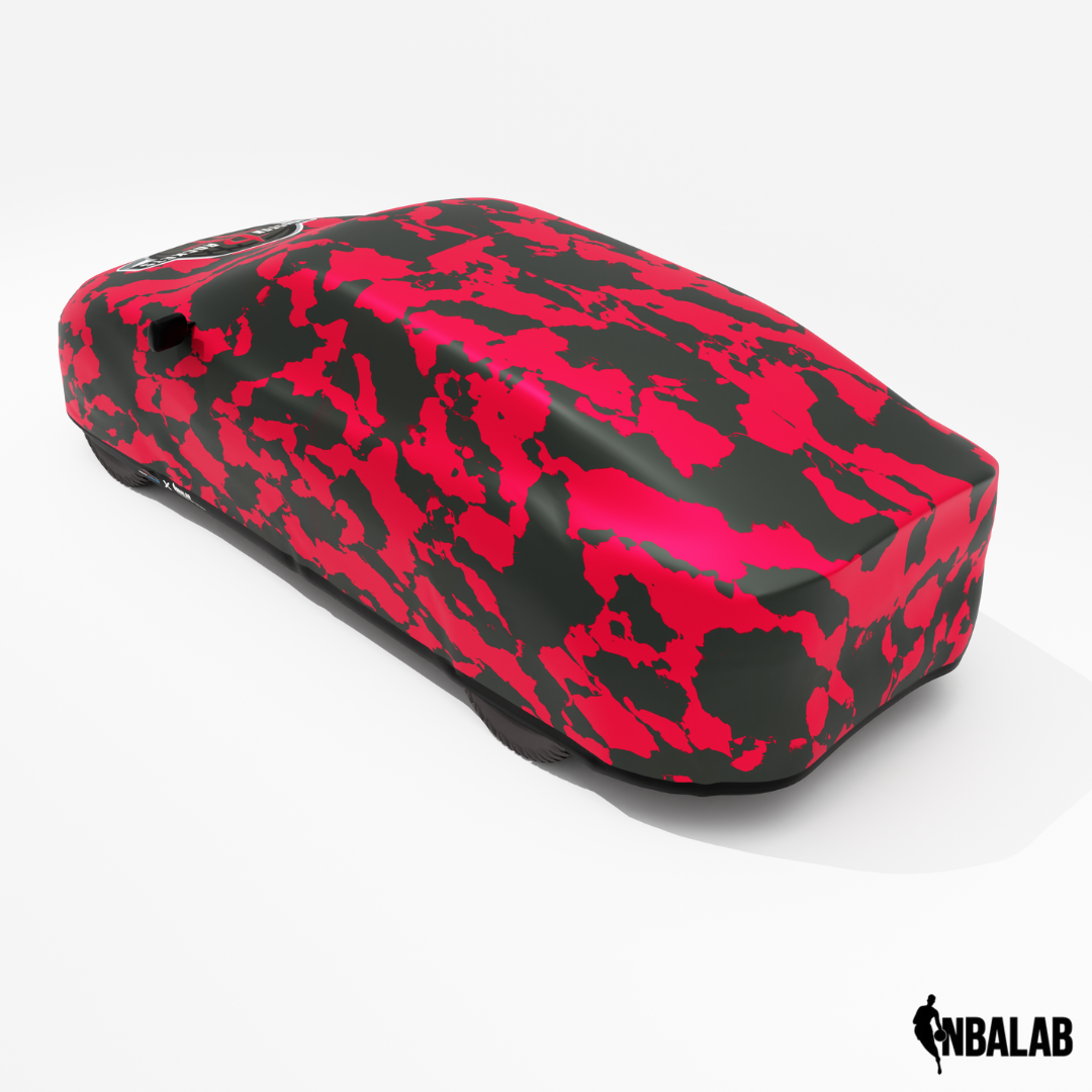 Officially Licensed Houston Rockets Comouflage Car Covers – Indoor & Outdoor | NBA Protection | HeroCovers