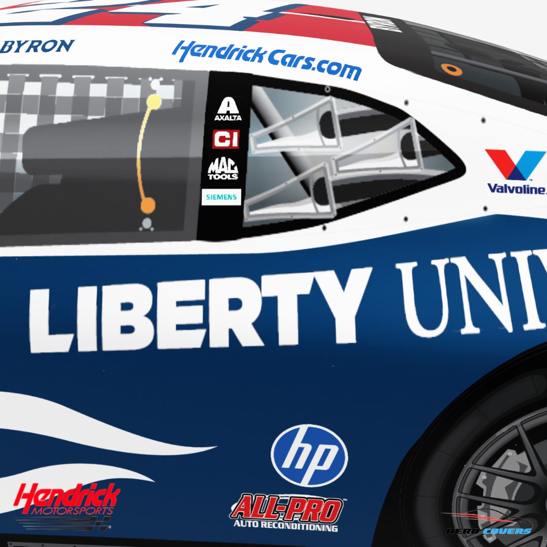 Officially Licensed Hendrick Motorsports LibertyUni NEW Car Cover – Precision Fit & Ultimate Protection | HeroCovers