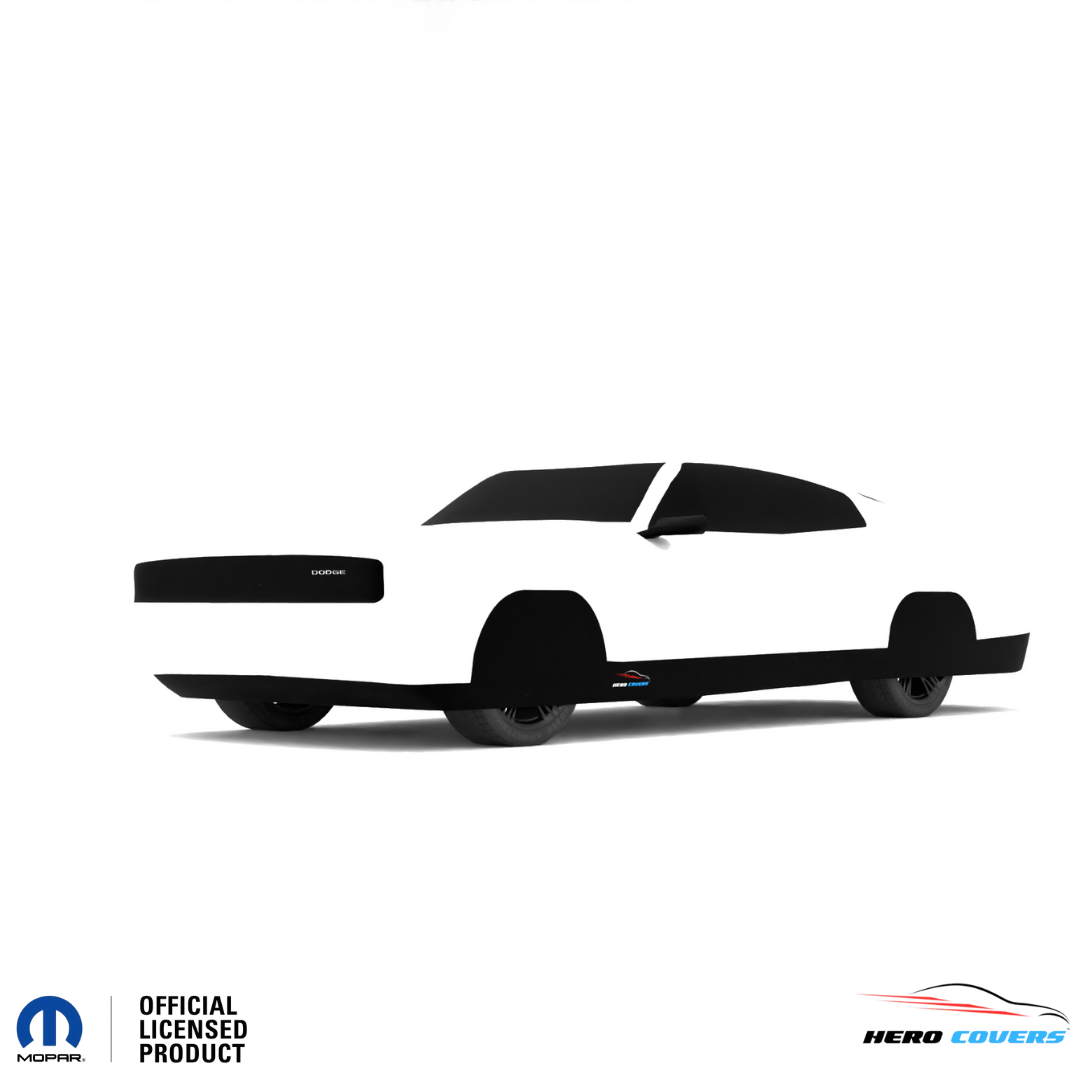 Dodge Charger 3rd Gen (1971–1974) Car Cover: Indoor & Outdoor Use - HeroCovers