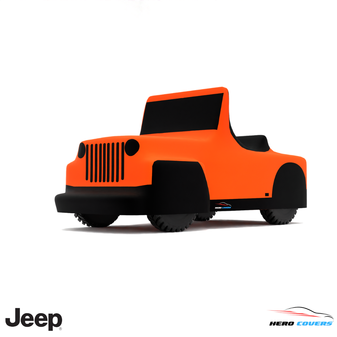 Jeep JS Series 1950 Car Cover: Indoor & Outdoor Use - HeroCovers