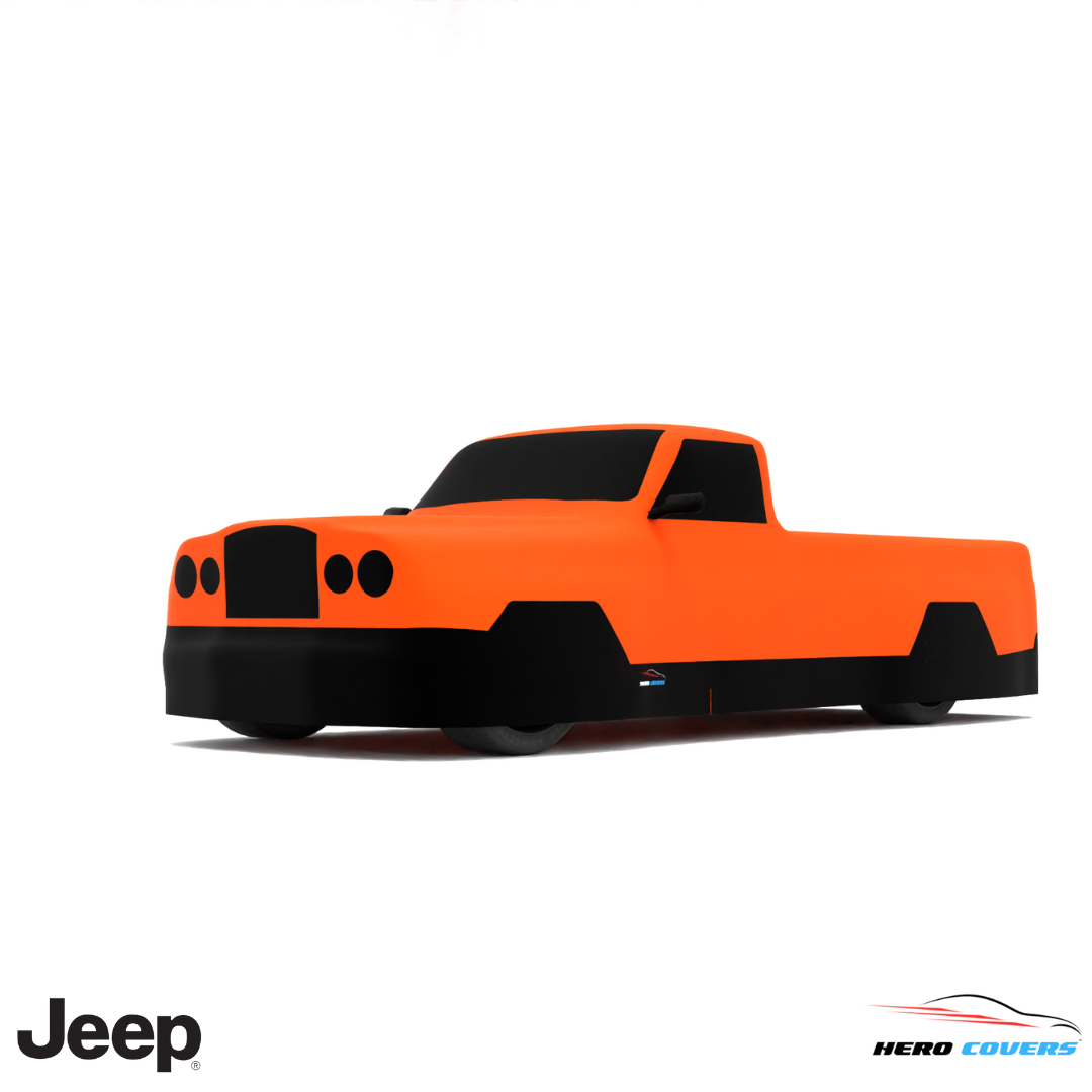 Jeep Gladiator 1963 Car Cover: Indoor & Outdoor Use - HeroCovers