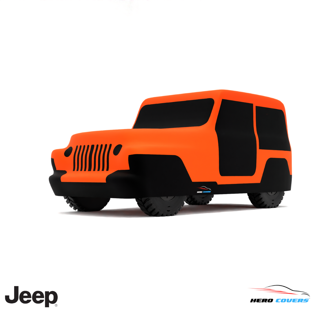 Jeep JS Series 1970 Car Cover: Indoor & Outdoor Use - HeroCovers