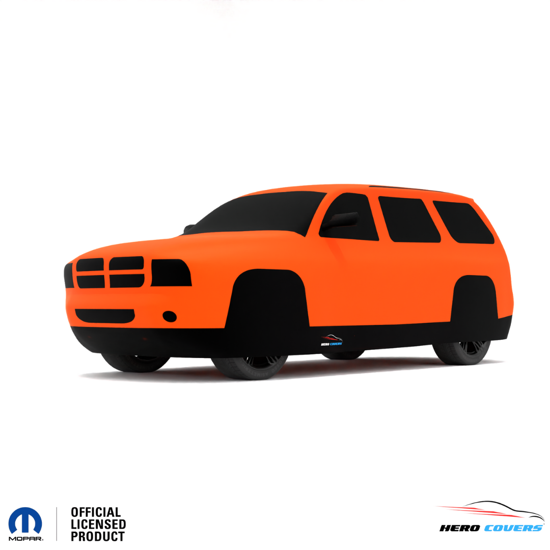 Dodge Durango 2nd Gen (2004–2009) Car Cover: Indoor & Outdoor Use - HeroCovers