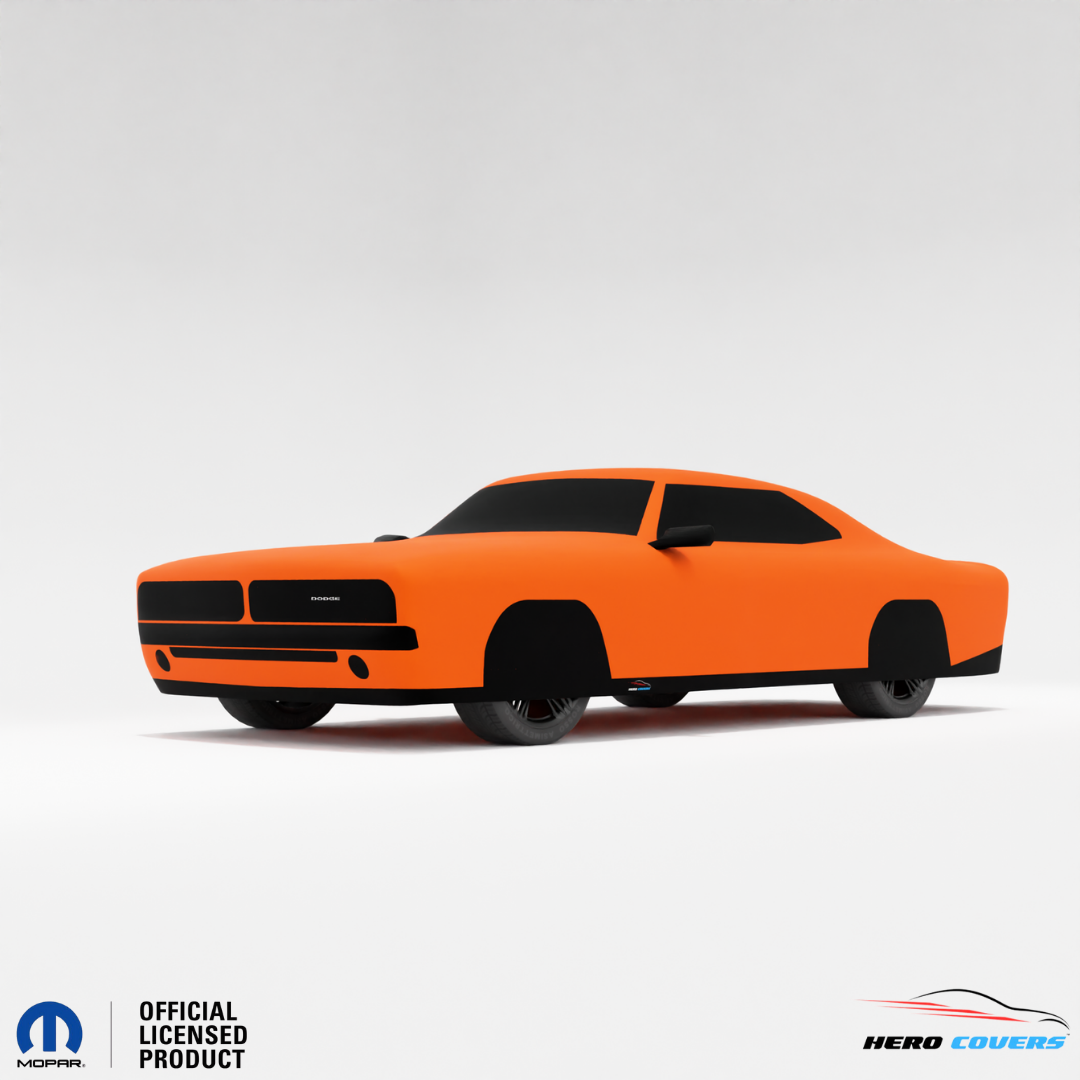 Dodge Charger 1st Gen (1966–1967) Car Cover: Indoor & Outdoor Use - HeroCovers