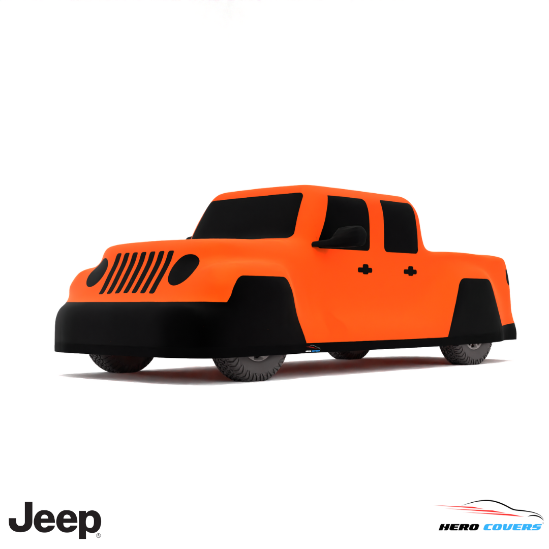 Jeep Gladiator 2020 Car Cover: Indoor & Outdoor Use - HeroCovers