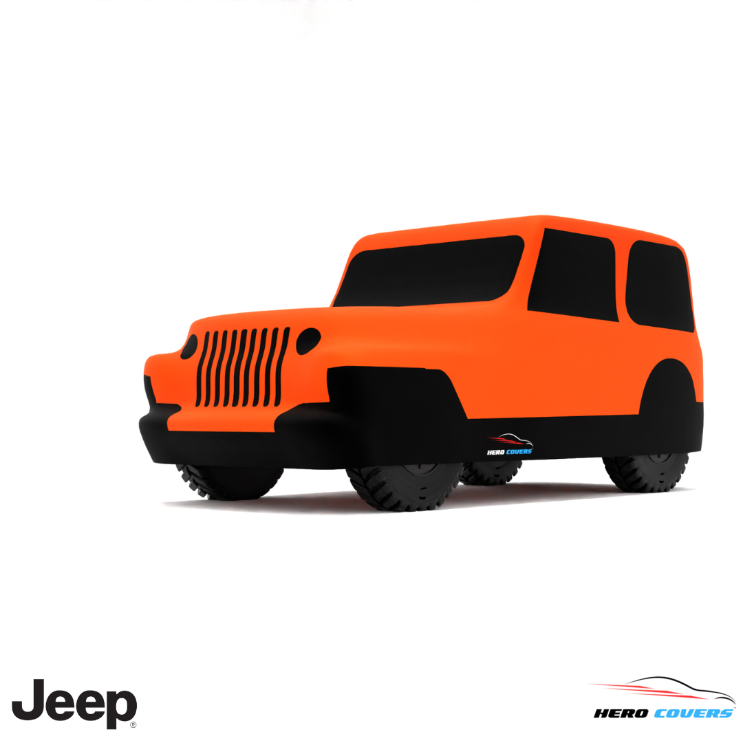 Jeep JS Series 1976 Car Cover: Indoor & Outdoor Use - HeroCovers