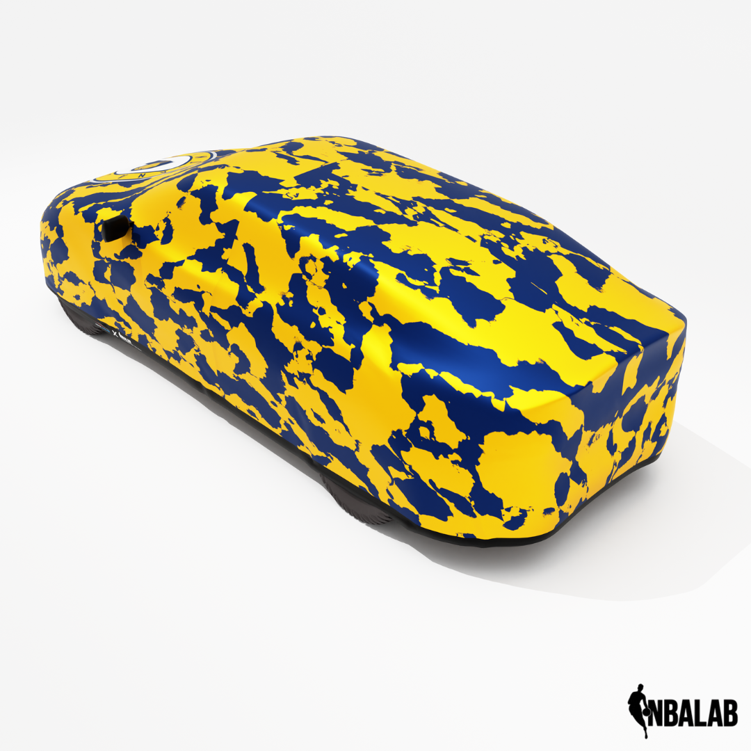 Officially Licensed Indiana Pacers Comouflage Car Covers – Indoor & Outdoor | NBA Protection | HeroCovers