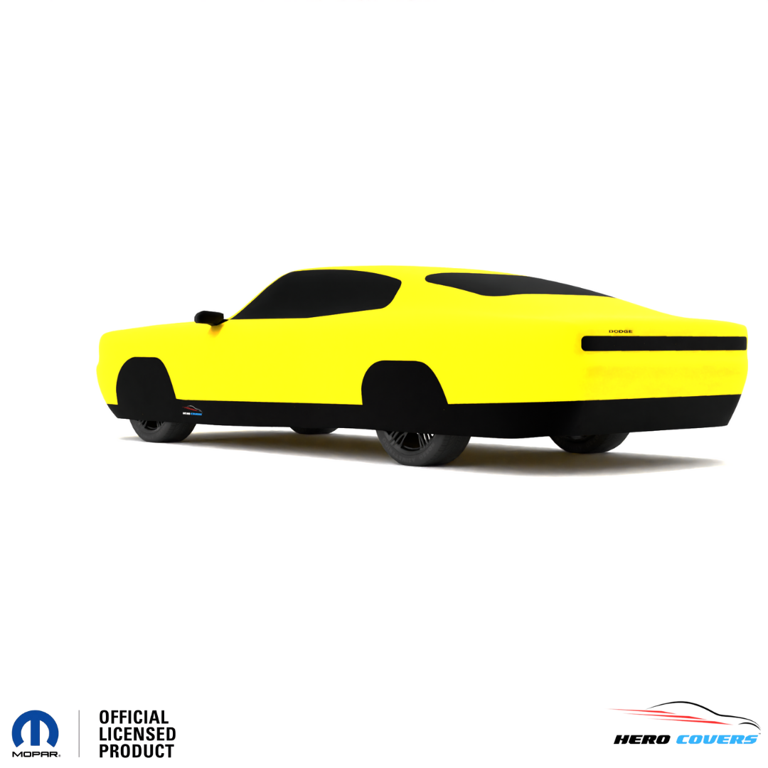 Dodge Charger 3rd Gen (1971–1974) Car Cover: Indoor & Outdoor Use - HeroCovers