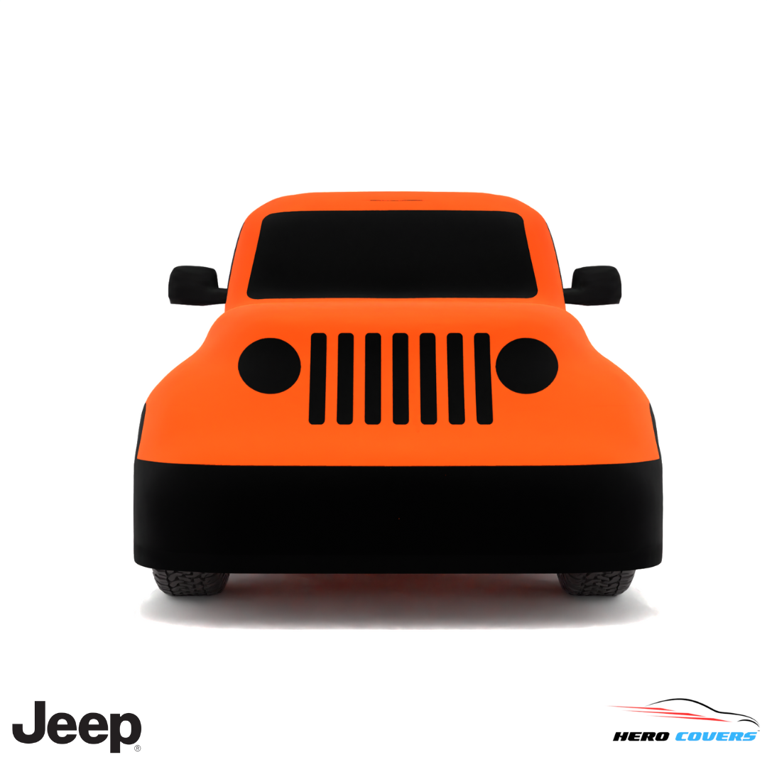 Jeep Wrangler 2018 Car Cover: Indoor & Outdoor Use - HeroCovers