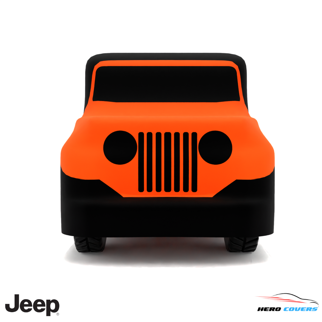 Jeep JS Series 1953 Car Cover: Indoor & Outdoor Use - HeroCovers