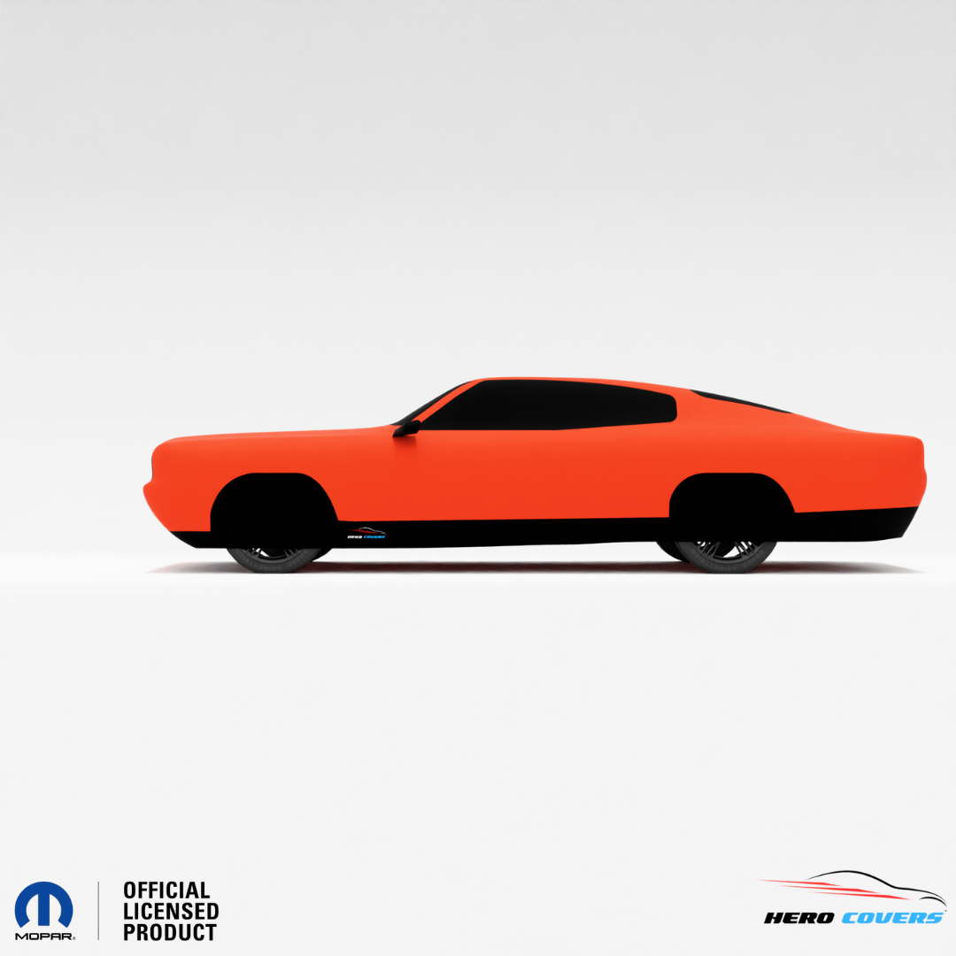 Dodge Charger 3rd Gen (1971–1974) Car Cover: Indoor & Outdoor Use - HeroCovers
