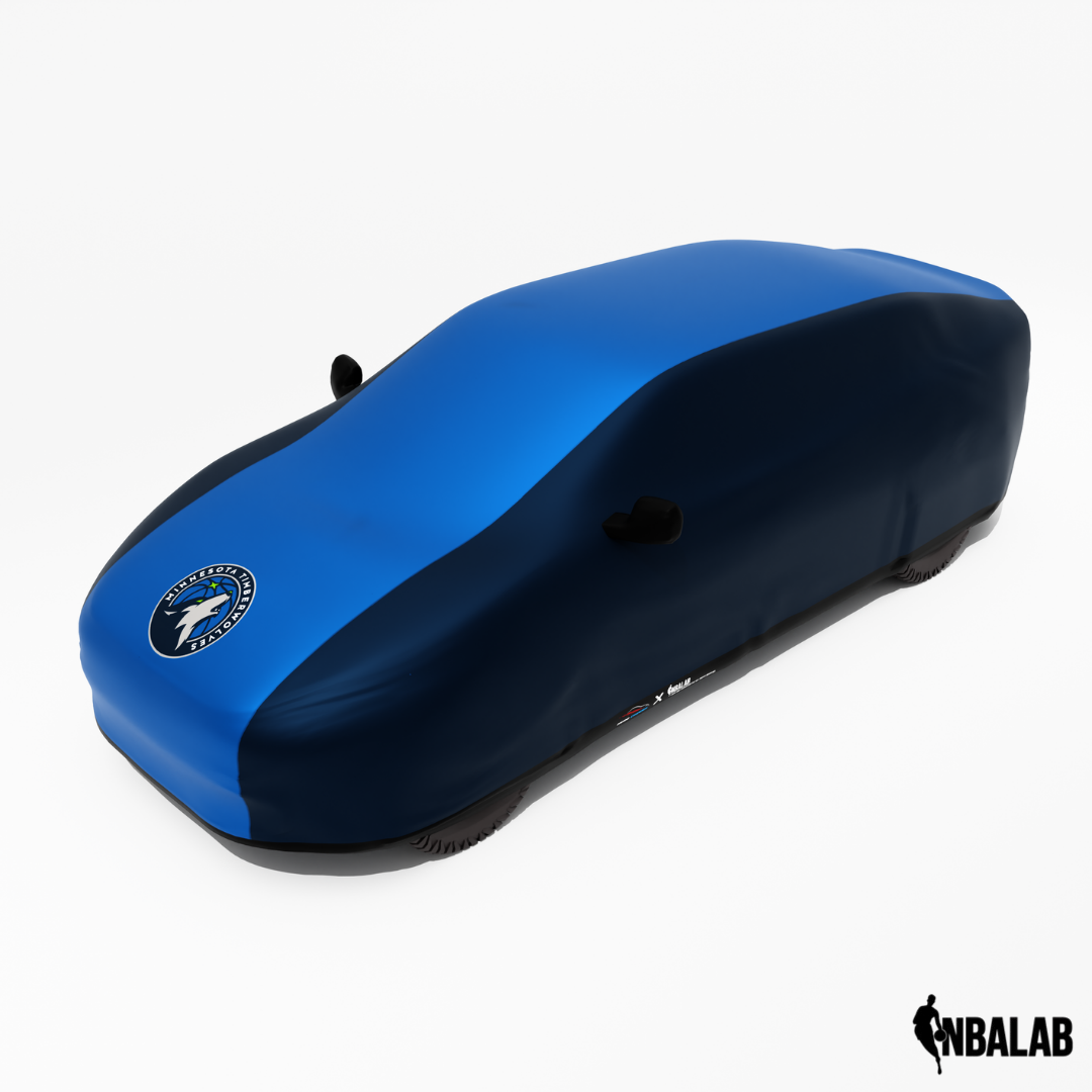 Officially Licensed Minnesota 2 Tone Car Covers – Indoor & Outdoor | NBA Protection | HeroCovers